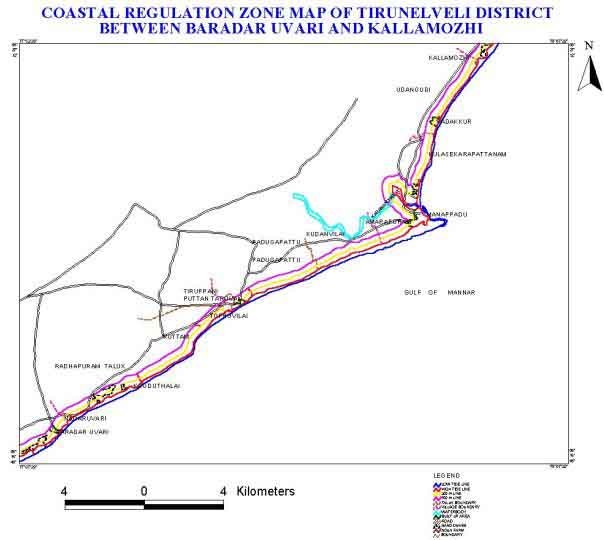 CRZ- Tirunelveli District